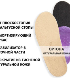 Kids' Orthotic Insoles: Flat Feet & Valgus Correction (Sizes 28-29)