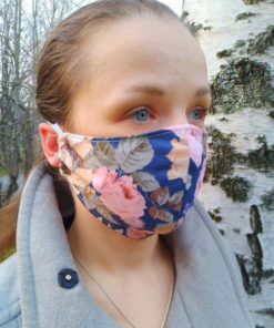 Elegant Knit Rose Medical Face Mask (MaskRose)