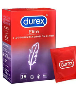 DUREX Elite Condoms: Ultra-Thin, Size 18