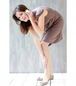 Medi Compression Stockings Beige, Class 2, 1 Pair