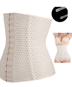 3XL Beige Waist Cincher Corset