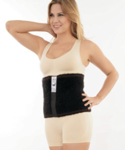 Therapeutic Camel Wool Heating Belt - XL (Black)
