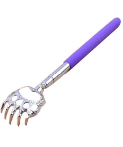 Telescopic Back Scratcher, 22-58cm - Purple Long Reach Massager