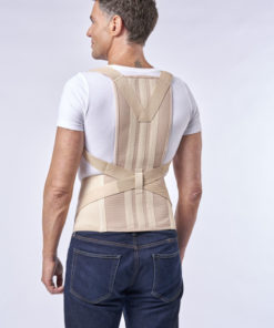 Back Support Brace - XL - Medium Support - Beige