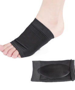 Gel Heel Cups for Flat Feet: Relief in Tight Shoes (1 Pair)