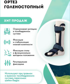 Trives Hip Abduction Orthosis (Sizes 42-45) - Post-Surgery & Fracture Support