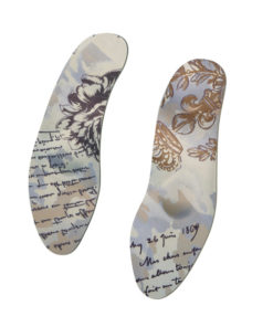 Ultra-Thin Orthotic Insoles for Dress Shoes with Cotton Fabric Cover - BELLE