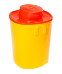 Class B 1.5L Yellow Sharps Container (29cm)