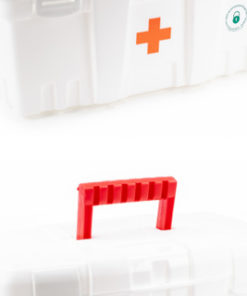 Plastic Pharmacy Containers with Handles (2-Pack) - 380x210x195mm