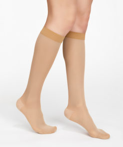 Beige Compression Socks, Class 1, 1 Pair