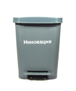 30L Pedal-Operated Medical Waste Container (Class A, Gray)