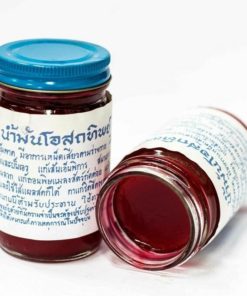 Traditional Thai Red Balm for Joint Pain Relief