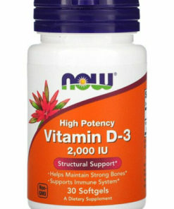 Vitamin D3 2000 IU 30 Capsules