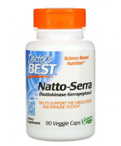 Doctor's Best Nattokinase 90 Vegetarian Capsules