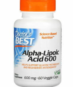 Doctors Best Alpha-Lipoic Acid 600mg (60 Capsules)