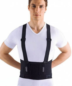 Reinforced Corset Belt PC-220 ORTO: 25cm, Black XL
