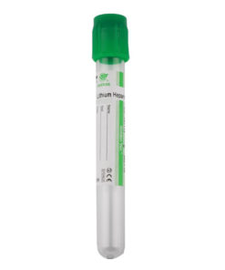 5ml Li-Heparin Plasma Vacuum Tubes (13x75mm) - 100/pack