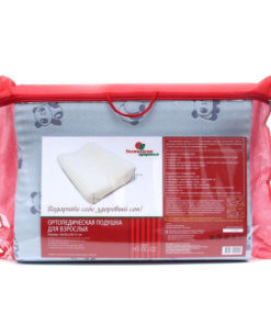 Orthopedic Pillow NT-PS-02: Adult Neck & Back Support (50x36.5cm)