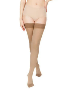 Beige Compression Stockings, Class 2, 1 Pair - ORTO Brand