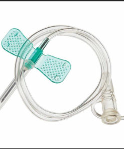 21G Butterfly Infusion Set (Green, 0.8x19mm, 5 Pack)