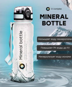Hydration Optimizer: Sports Water Bottle with Mineral Activator