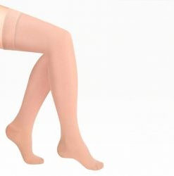Brown Compression Stockings, Class 1 Compression - Ecoten