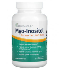 Myo-Inositol Supplement for Hormonal Balance (120 Capsules)