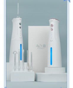 AO-III Portable Oral Irrigator: 4 Modes & 4 Jet Tips