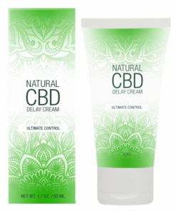 Natural CBD Delay Cream for Men: 50ml Long-Lasting Formula