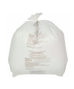 Medical Waste Bags 500x600mm, 30L White Class A (100 Pack)