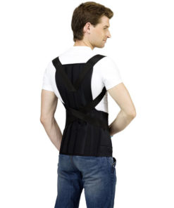 Lumbar Sacral Orthosis (LSO) Brace - KGK-110, Black, XXXL