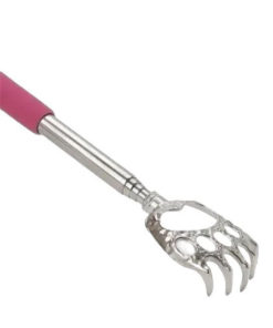 Telescopic Back Scratcher "Paw" (Raspberry)