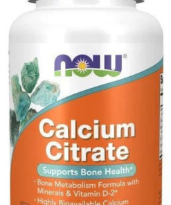 Calcium Citrate 100 Tablets: Stronger Bones, Teeth, Hair & Nails