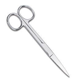 140mm Medical Scissors: Sharp/Straight