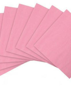 100 Pink Lint-Free Wipes (20x20cm)
