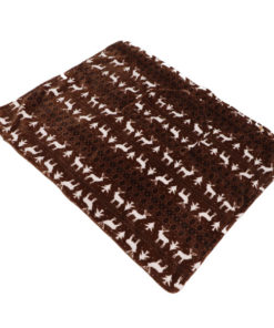Cozy Fleece Wheelchair Blanket with Beautiful Patterns - 120x100cm