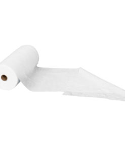 Bulk White Spunlace Disposable Wipes (35x70cm, 100/Roll)