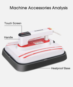 7x8 Inch Portable Heat Press for T-Shirts: Easy & Safe