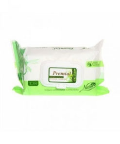 Premial Natural Bamboo Extract Wet Wipes (100 Count)