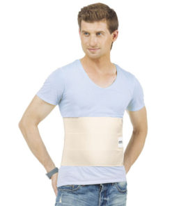 Post-Surgery Abdominal Binder BP-111: 3-Panel Beige Large