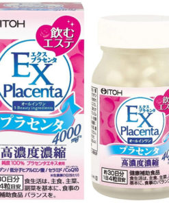 ITOH Placenta EX: Q10, Collagen, Ceramides & Hyaluronic Acid Tablets (120ct)