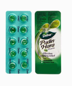 Dabur Pudin Hara Pearls: 10 Capsules for Fast Relief