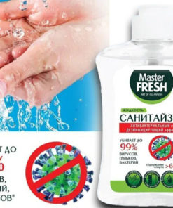 Master Fresh Hand Sanitizer: Antibacterial & Disinfecting (250ml)