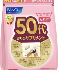 FANCL 50+ Vitamins for Women: Japanese Supplements for Ages 50-60