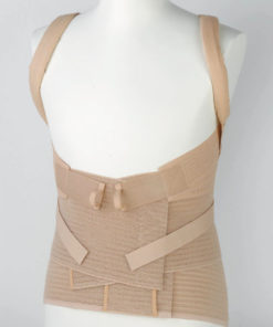 Full Back Lumbar Sacral Support Brace, Size 130 (42"-63" Waist)
