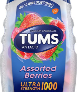 Tums Fruit Flavored Antacid Candy - 72 Count: Fast Heartburn Relief