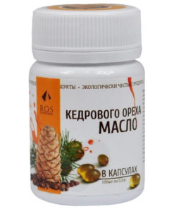 Cedar Nut Oil Supplement Capsules (100ct) - Ros'