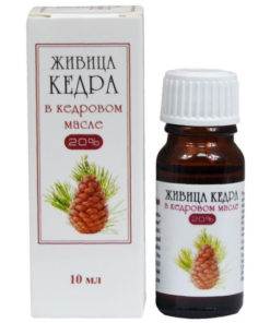 Cedar Resin in Cedar Oil 20%, Liaton 10ml