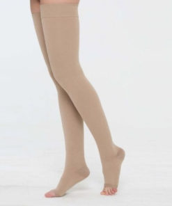 Beige Compression Stockings, Class 2 Compression