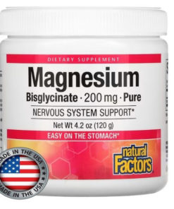 Magnesium Bisglycinate 200mg - 120 Capsules